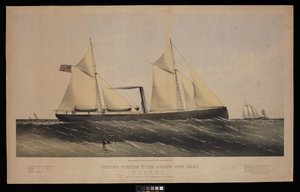 Gemella a vite degli Stati Uniti. Spirea. Costruita da Saml H Pouk Fairhaven Conn. 1864... da Endicott Endicott