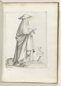 Donna in abiti spagnoli, ca. 1550 (Diversarum gentium nostrae aetatis habitus)
