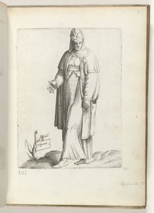 Donna in abiti spagnoli, ca. 1550