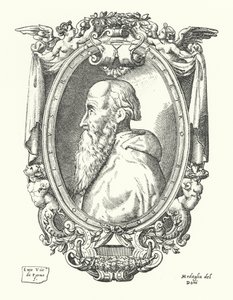 Pietro Bembo, studioso, poeta e cardinale italiano da Enea Vico