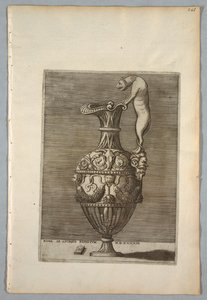 Vaso (Tavola 6 di una serie) da Enea Vico