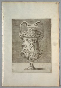 Vaso (Tavola 9 di una Serie) da Enea Vico