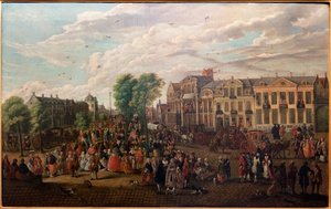 Veduta della città di Gand (De Kouter) da Engelbert van Siclers