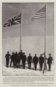 Un confine britannico e americano da English Photographer