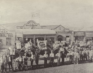 Un treno di cammelli, Coolgardie, Australia occidentale da English Photographer