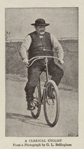 Un Ciclista Clericale da English Photographer