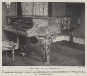 Un bel pianoforte a coda da English Photographer