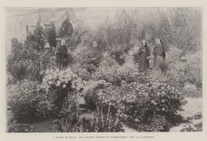 Un rifugio di pace, il giardino del convento a Bloemfontein, usato come ospedale da English Photographer