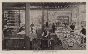 Una sala di imballaggio, Clement et Cie da English Photographer
