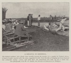 Una regata in Rhodesia da English Photographer