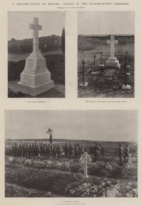Un luogo di riposo degli eroi, scene nel cimitero di Bloemfontein