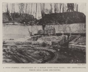 Una Pompei svizzera, scavo di una città romana vicino a Basilea, l