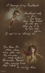Un messaggio al mio amore