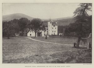 Castello di Abergeldie, Aberdeenshire, la Residenza di Mr Hugh Mackay Gordon