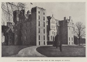 Castello di Aboyne, Aberdeenshire, la Residenza del Marchese di Huntly