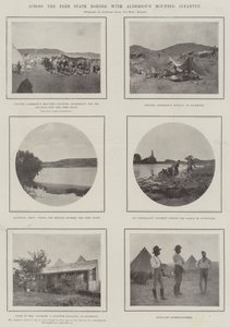Attraverso il Confine dello Stato Libero con la Fanteria Montata di Alderson da English Photographer