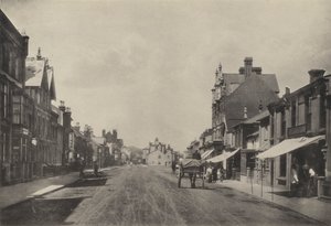 Aldeburgh, High Street (foto in bianco e nero) da English Photographer