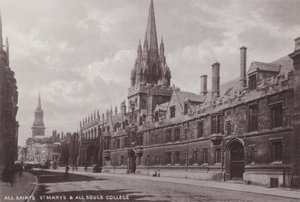 Tutti i Santi, Santa Maria e All Souls College da English Photographer