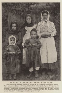 Orfani armeni di Erzeroum da English Photographer