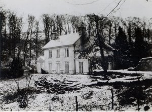 Asham House vicino a Beddingham nel Sussex orientale da English Photographer