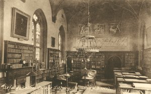 Biblioteca del Balliol College, Oxford da English Photographer
