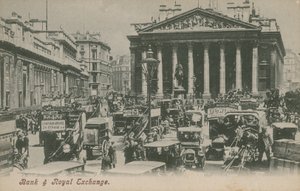Bank e Royal Exchange, Londra da English Photographer