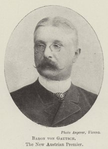 Barone von Gautsch, il nuovo Premier Austriaco da English Photographer