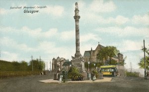 Monumento della Battaglia di Langside, Glasgow da English Photographer