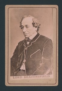 Benjamin Disraeli, carte de visite