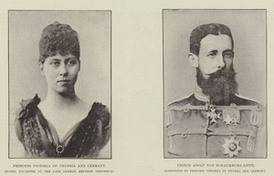 Fidanzamento della principessa Vittoria di Prussia da English Photographer