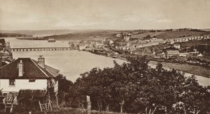 Bideford da Upcott, guardando a nord da English Photographer