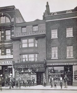 Bishopsgate, da Historic London Buildings di Alfred e John Bool (f.1850-1900) e Henry Dixon (1820-92) da English Photographer