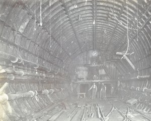 Tunnel di Blackwall: due uomini nella camera d