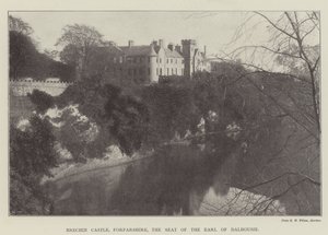 Castello di Brechin, Forfarshire, la Residenza del Conte di Dalhousie