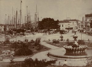 Porto di Bridgetown, circa 1900 da English Photographer