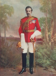 Brigadiere Generale Douglas M. B. H., Conte di Dundonald. Comandante di una brigata montata in Sud Africa da English Photographer