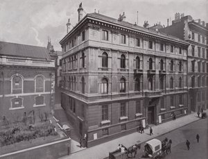 Casa della Società Biblica Britannica e Straniera, Queen Victoria Street da English Photographer
