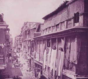 Burra Bazaar, Calcutta da English Photographer
