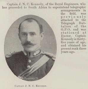 Capitano J N C Kennedy da English Photographer
