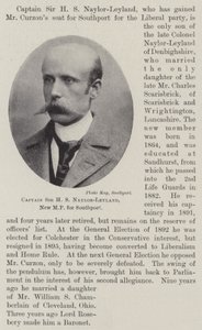 Capitano Sir H S Naylor-Leyland, nuovo MP per Southport da English Photographer