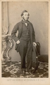 Capitano Sir Leopold McClintock da English Photographer