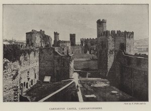 Castello di Carnarvon, Carnarvonshire da English Photographer