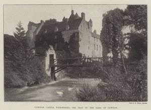 Castello di Cawdor, Nairnshire, la Residenza del Conte di Cawdor da English Photographer