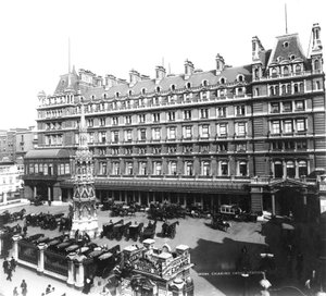Hotel della Stazione di Charing Cross, c.1890