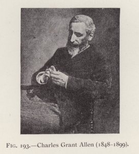 Charles Grant Allen (1848-1899), ritratto da English Photographer