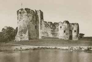 Castello di Chepstow, dal Fossato da English Photographer