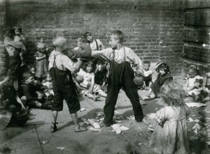 Povertà infantile, Londra