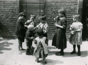 Povertà infantile, Londra da English Photographer