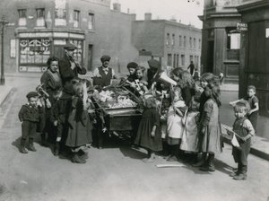 Povertà infantile, Londra