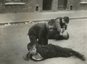 Povertà infantile, Londra